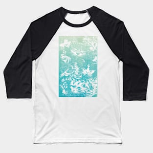 Cat Moods in Sky Baseball T-Shirt